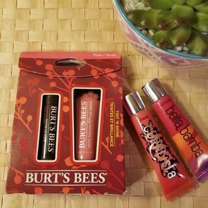 Lippie Bundle - Benefit & Burt's Bees Glosses
